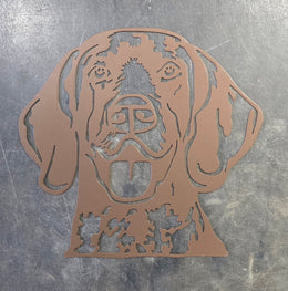 German Shorthaired Pointer Metal Wall Art
