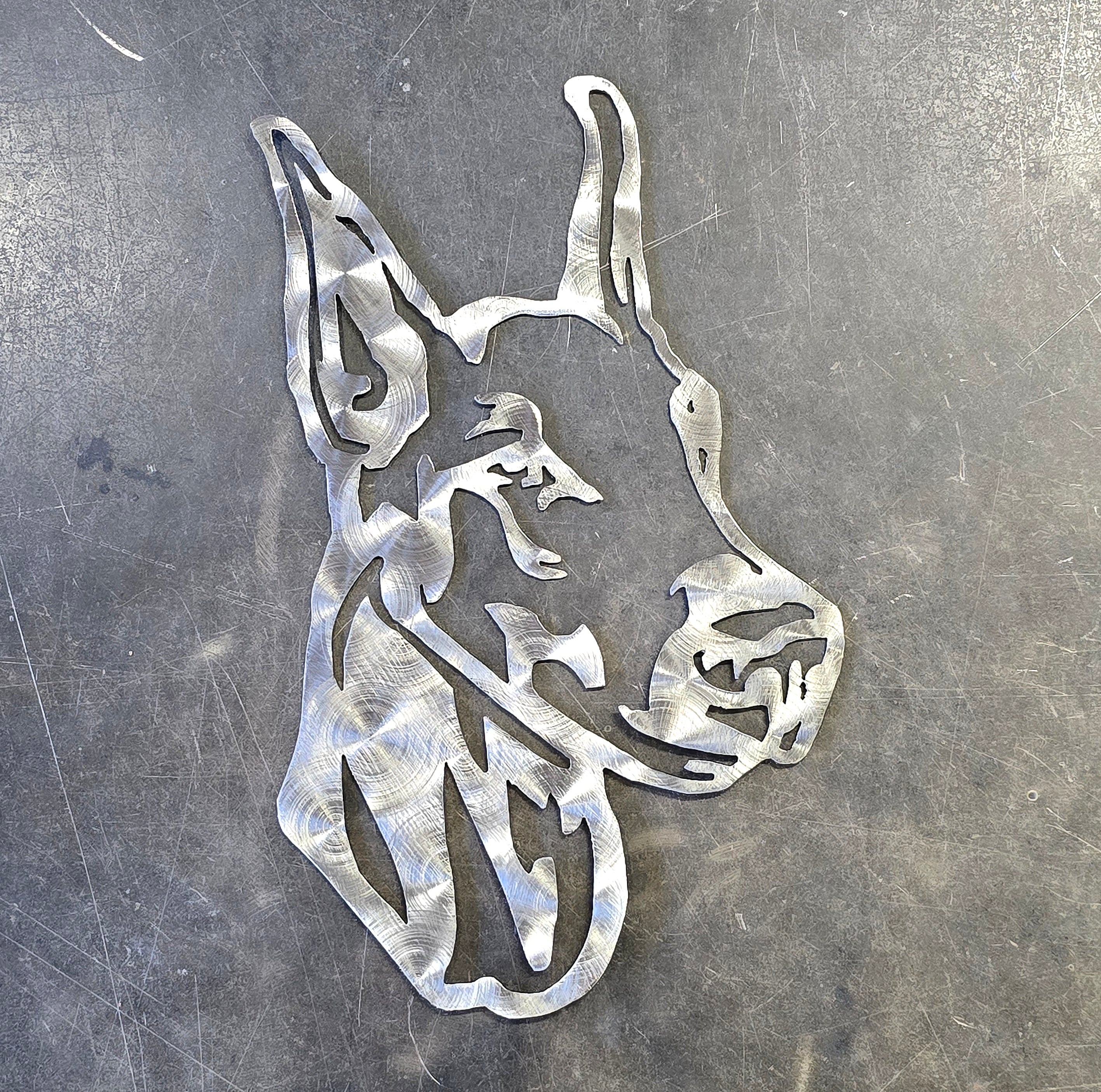 Doberman Pinscher #1 Metal Art