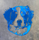 Bernese Mountain Dog Metal Art