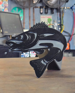 Walleye Metal Hitch Cover