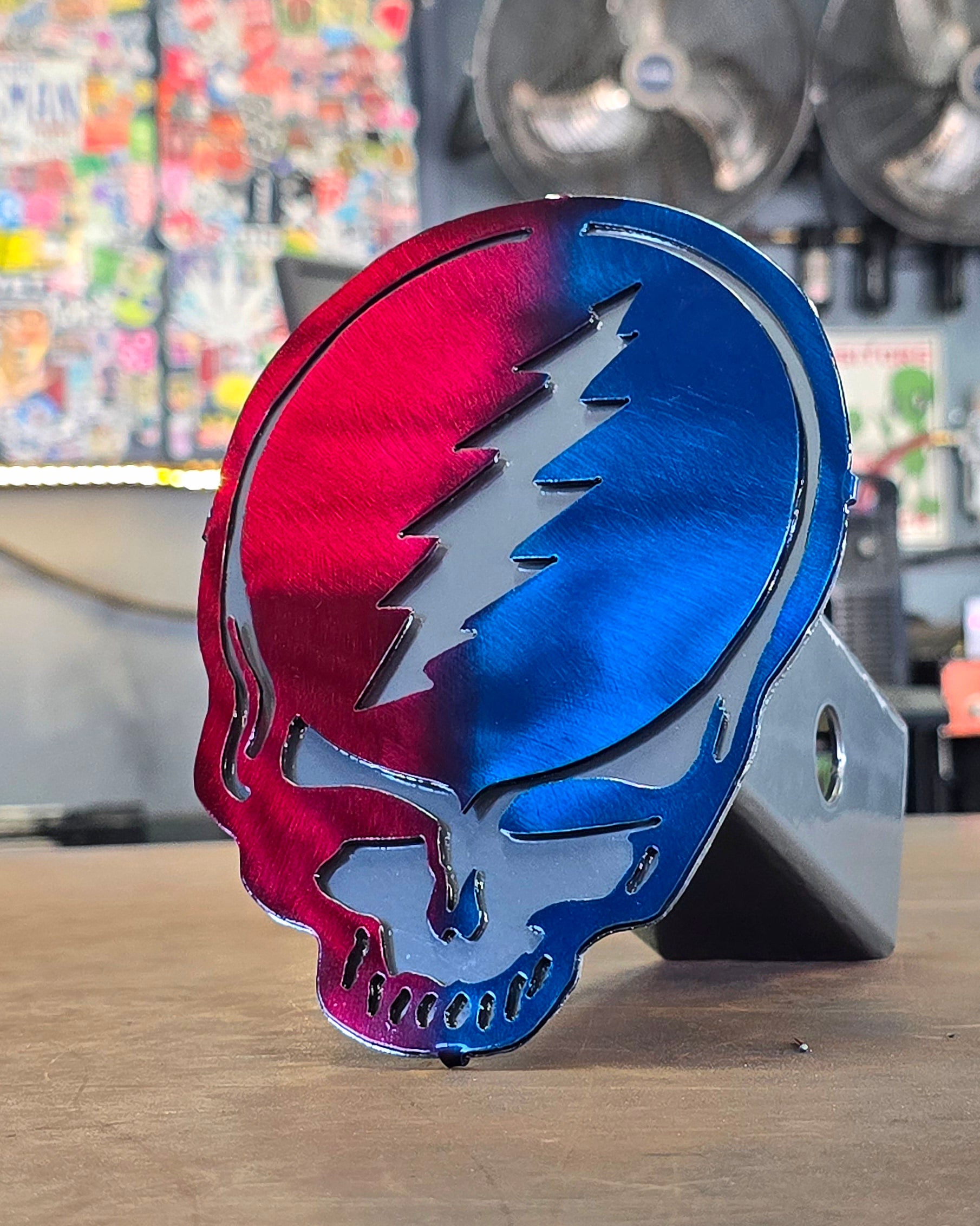 Grateful Dead Stealie Hitch Cover