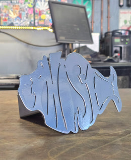 Phish Metal Hitch Cover