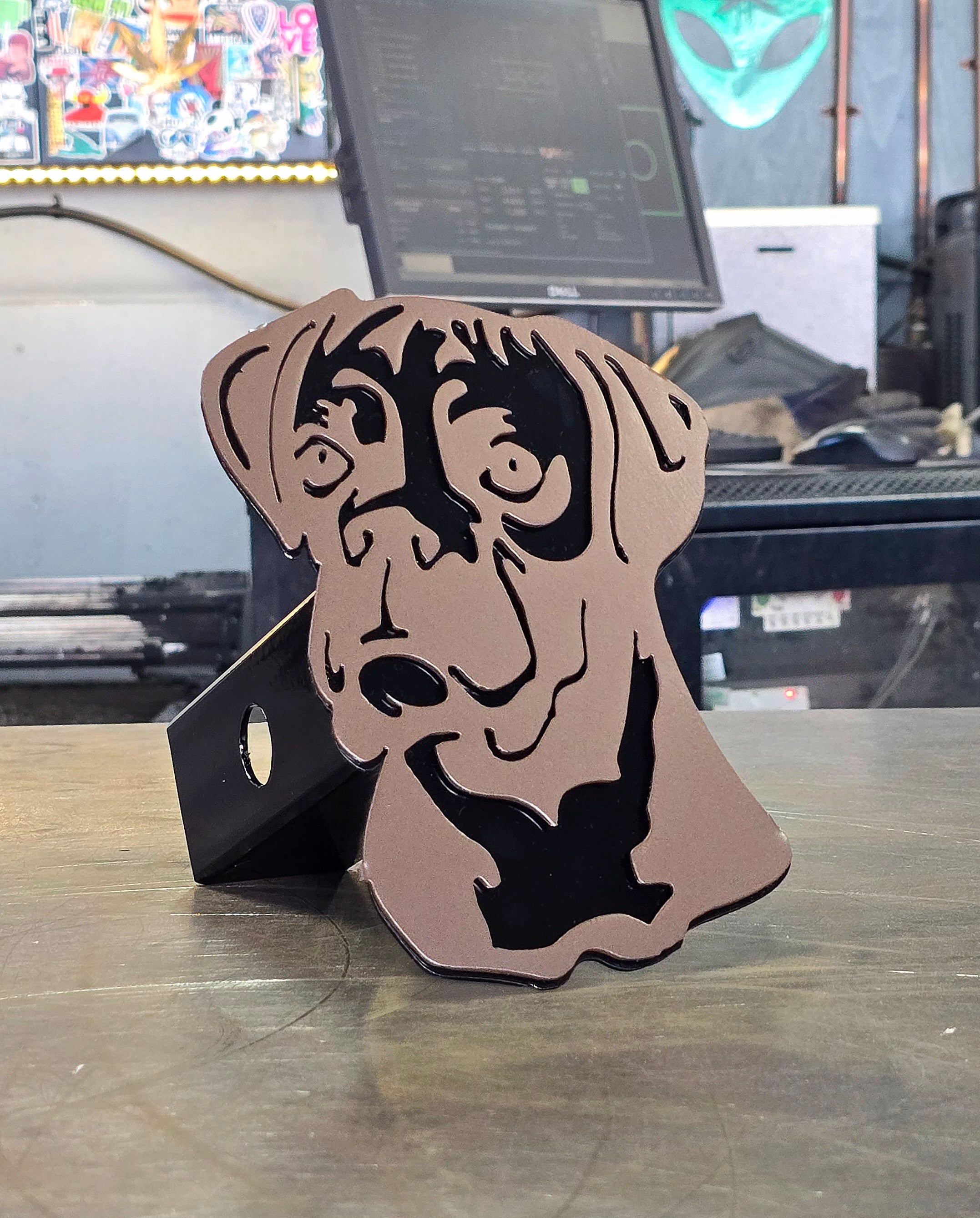 Boxer Metal Hitch Cover #1