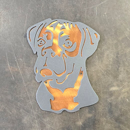 Boxer Metal Wall Art