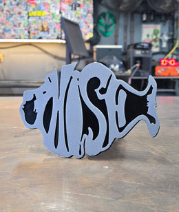 Phish Metal Hitch Cover