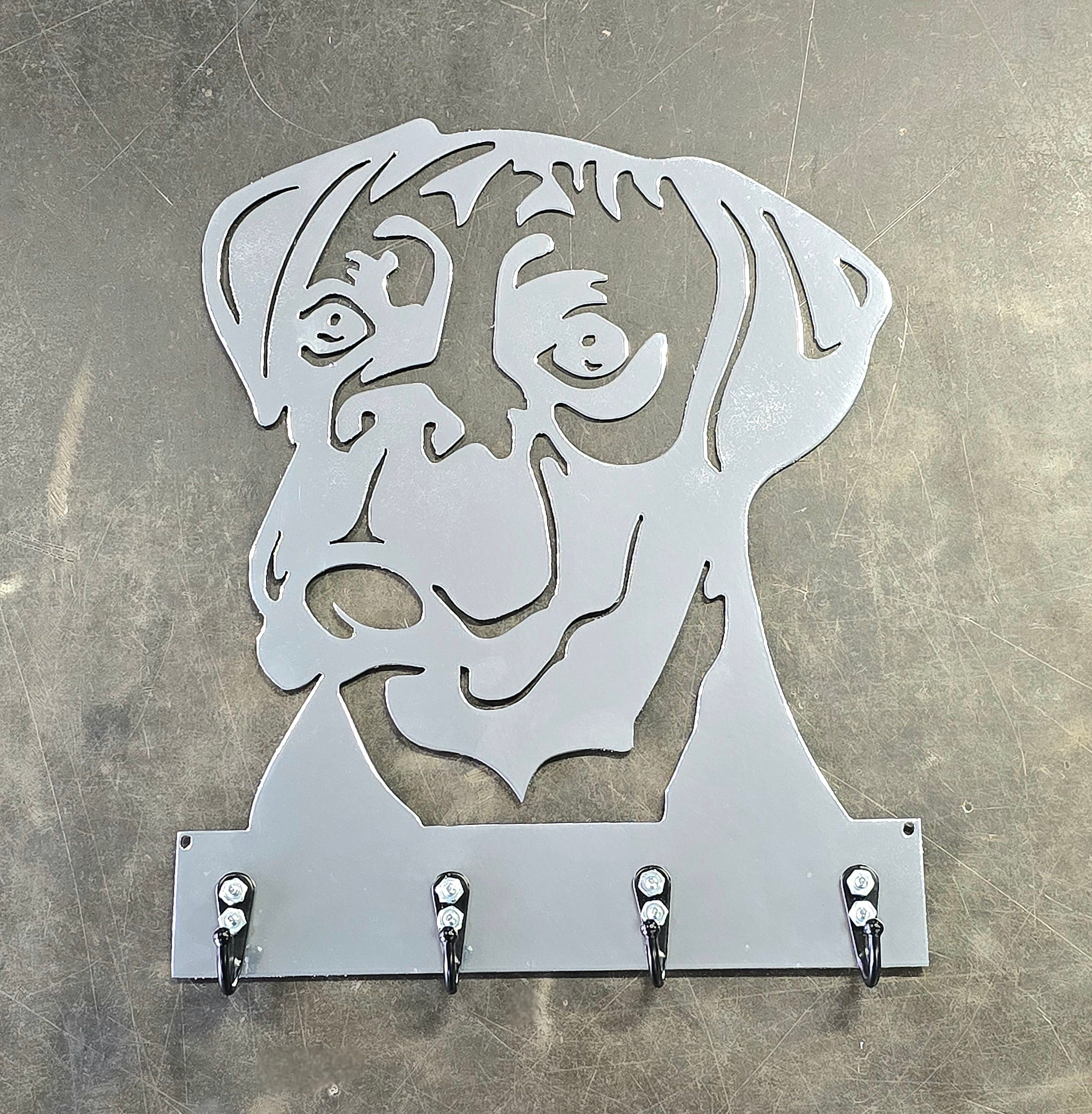 Boxer #1 Key & Leash Hanger