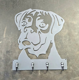 Boxer Key & Leash Hanger
