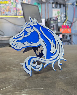 Horse Metal Hitch Cover