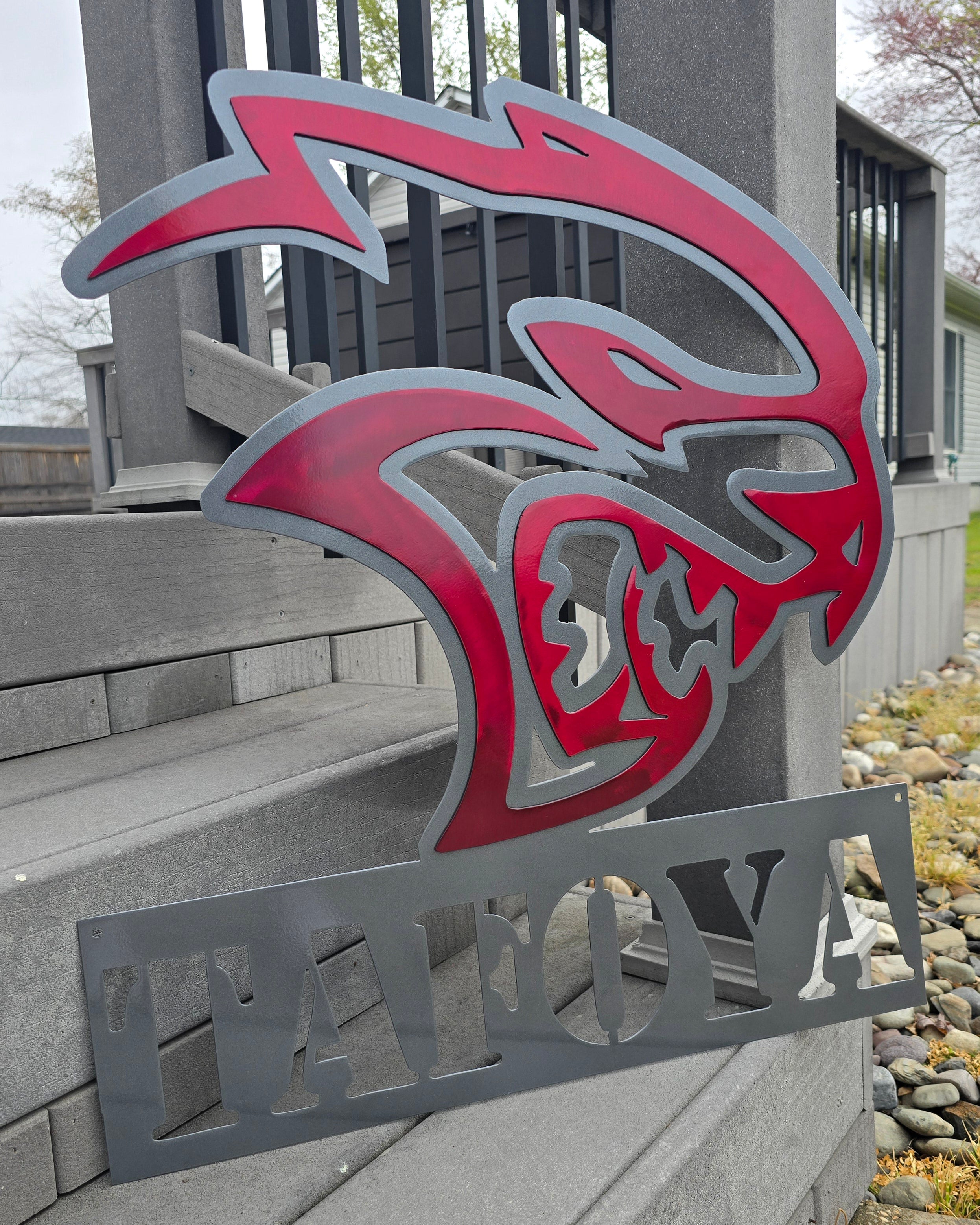 Dodge Hellcat Metal Art