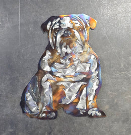 Bulldog Metal Wall Art