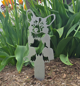 Corgi Docked Tail Garden Stake