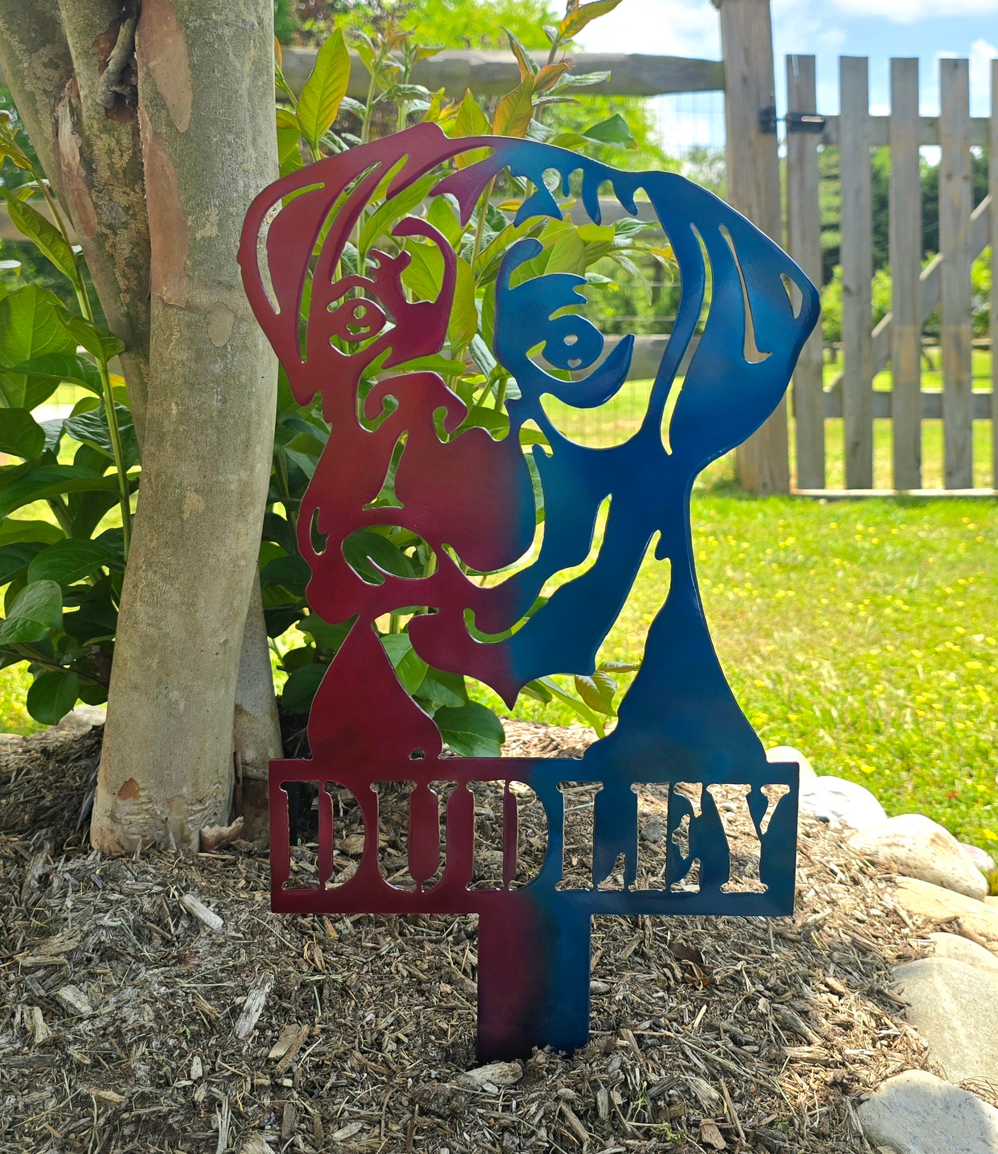 Boxer #1 Lawn & Garden Stake