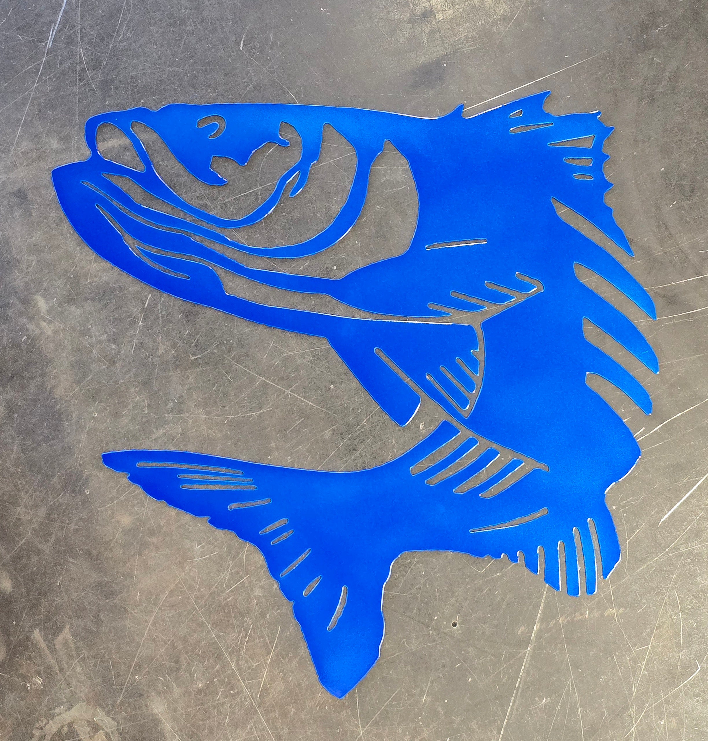 Striped Bass (Rockfish) #1 Metal Art