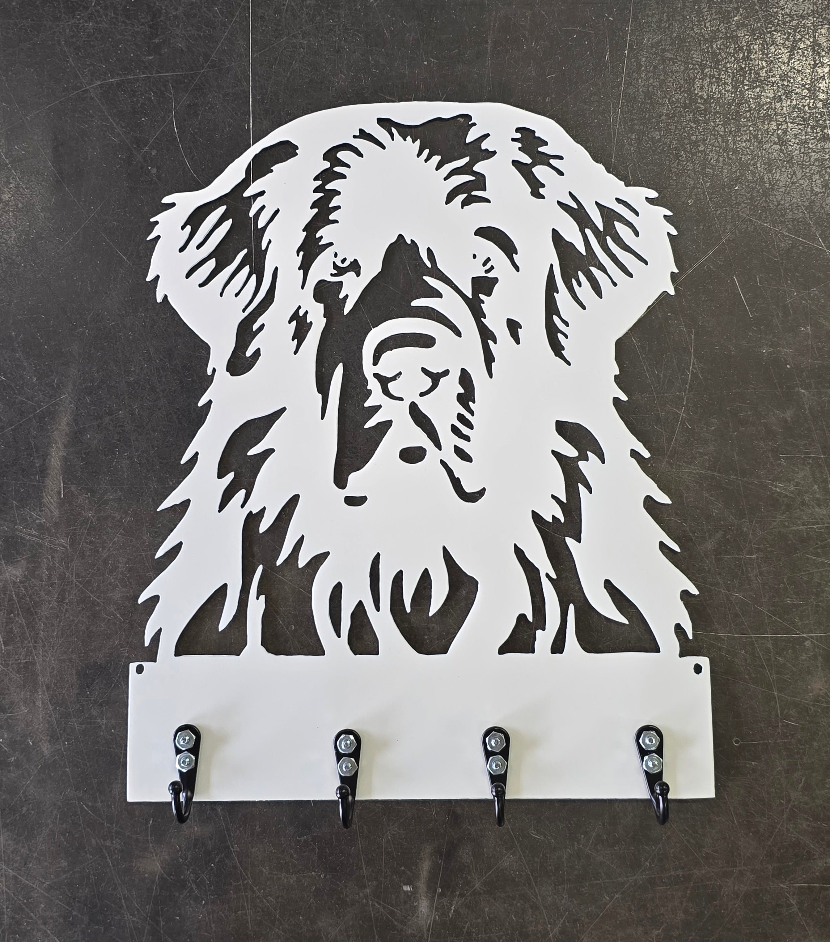 Leonberger Key & Leash Hanger