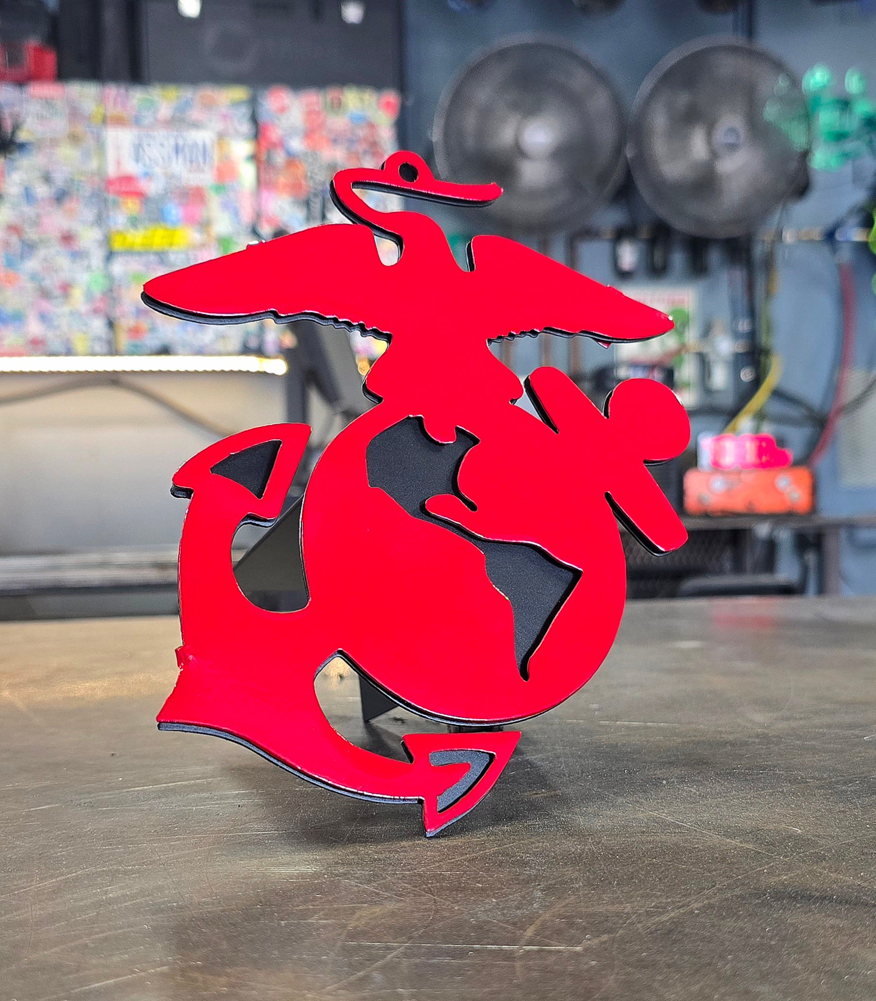 USMC Marine Hitch Cover