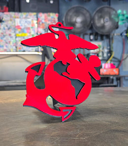 USMC Marine Metal Hitch Cover