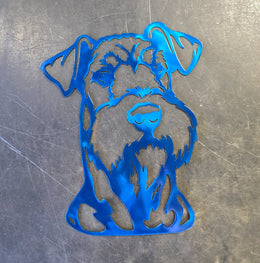 Airedale Terrier Metal Wall Art