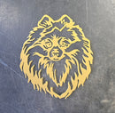 Pomeranian Metal Art