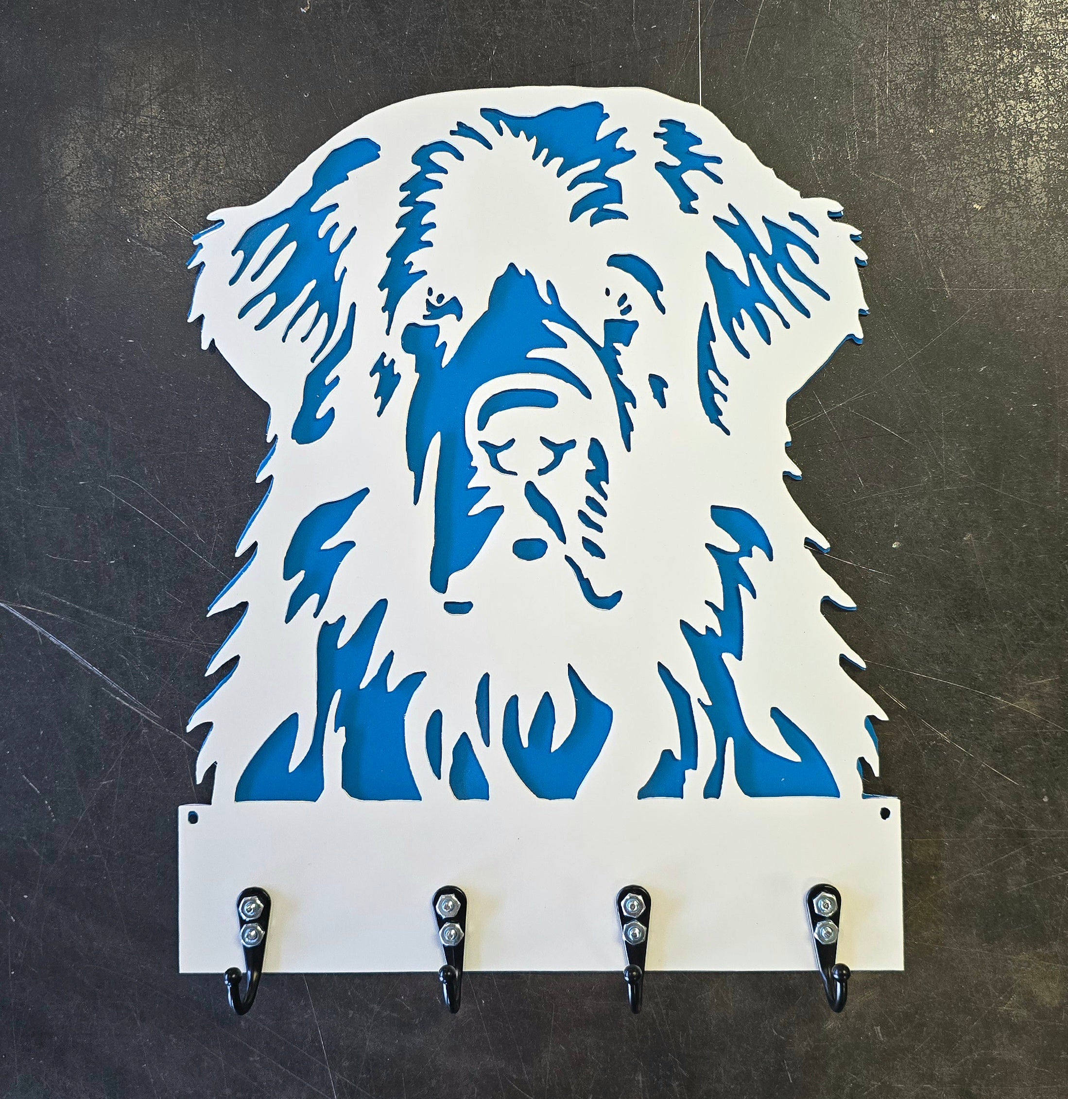 Leonberger Key & Leash Hanger