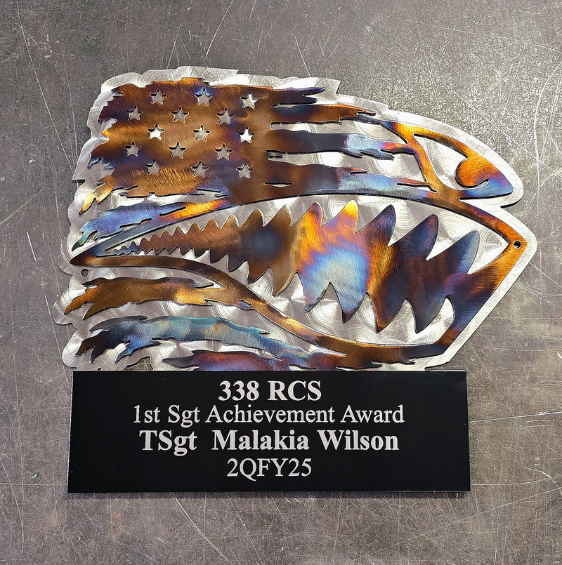Wall-Mounted Trophies & Awards