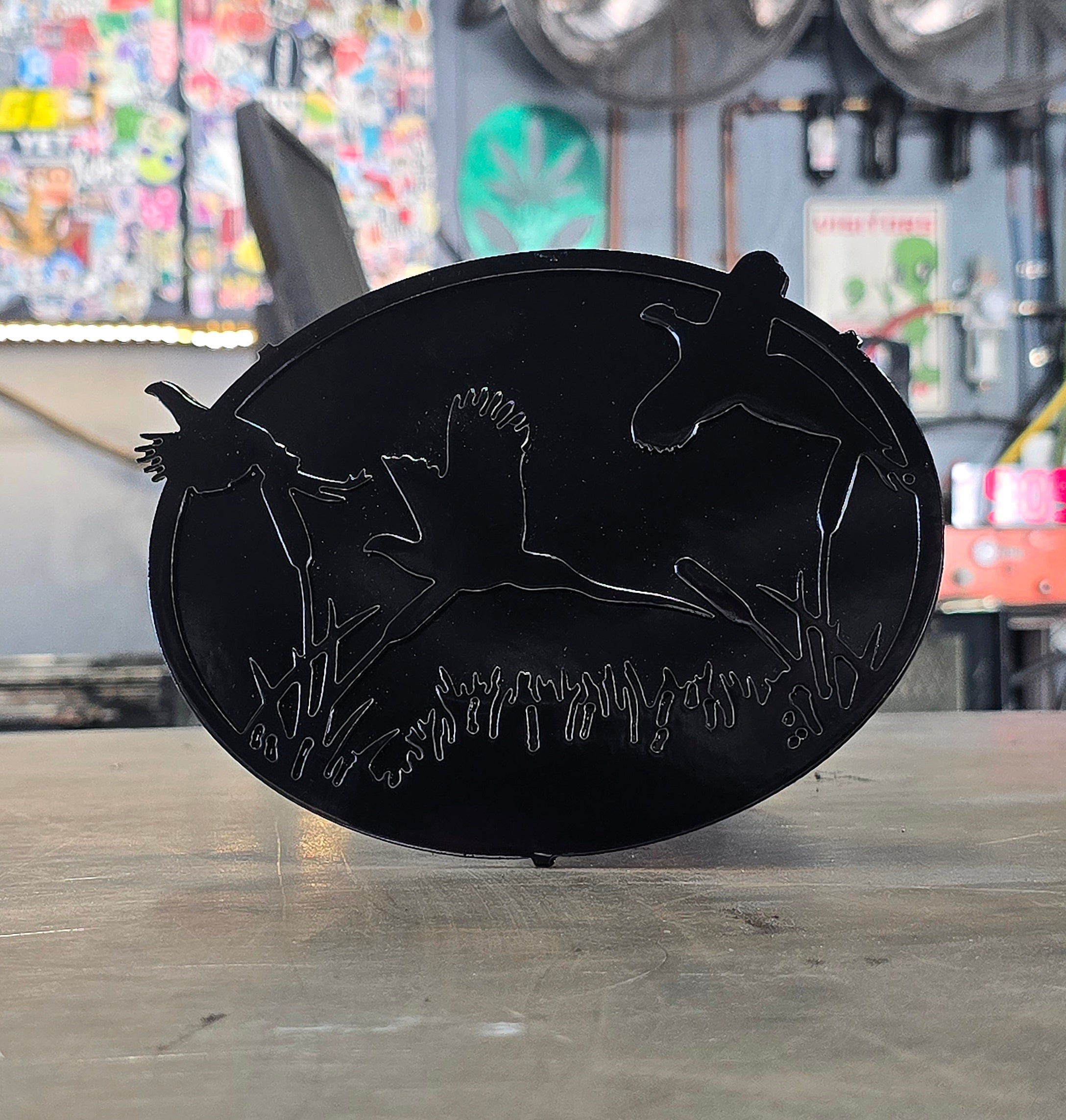 Pheasants Flushing Hitch Cover