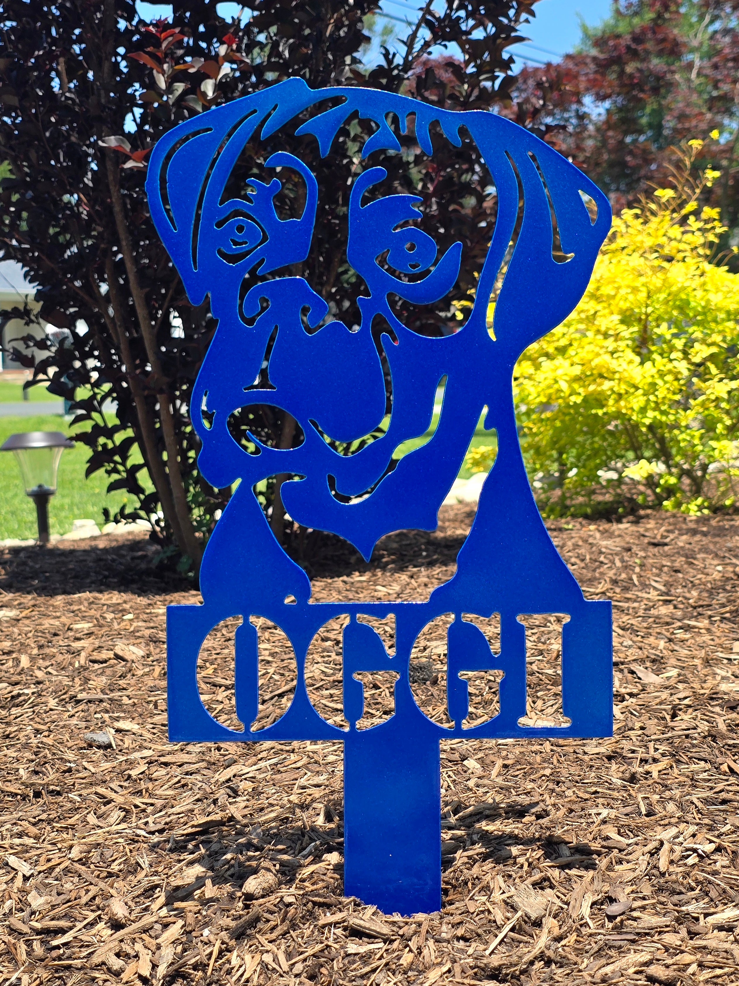 Boxer #1 Lawn & Garden Stake