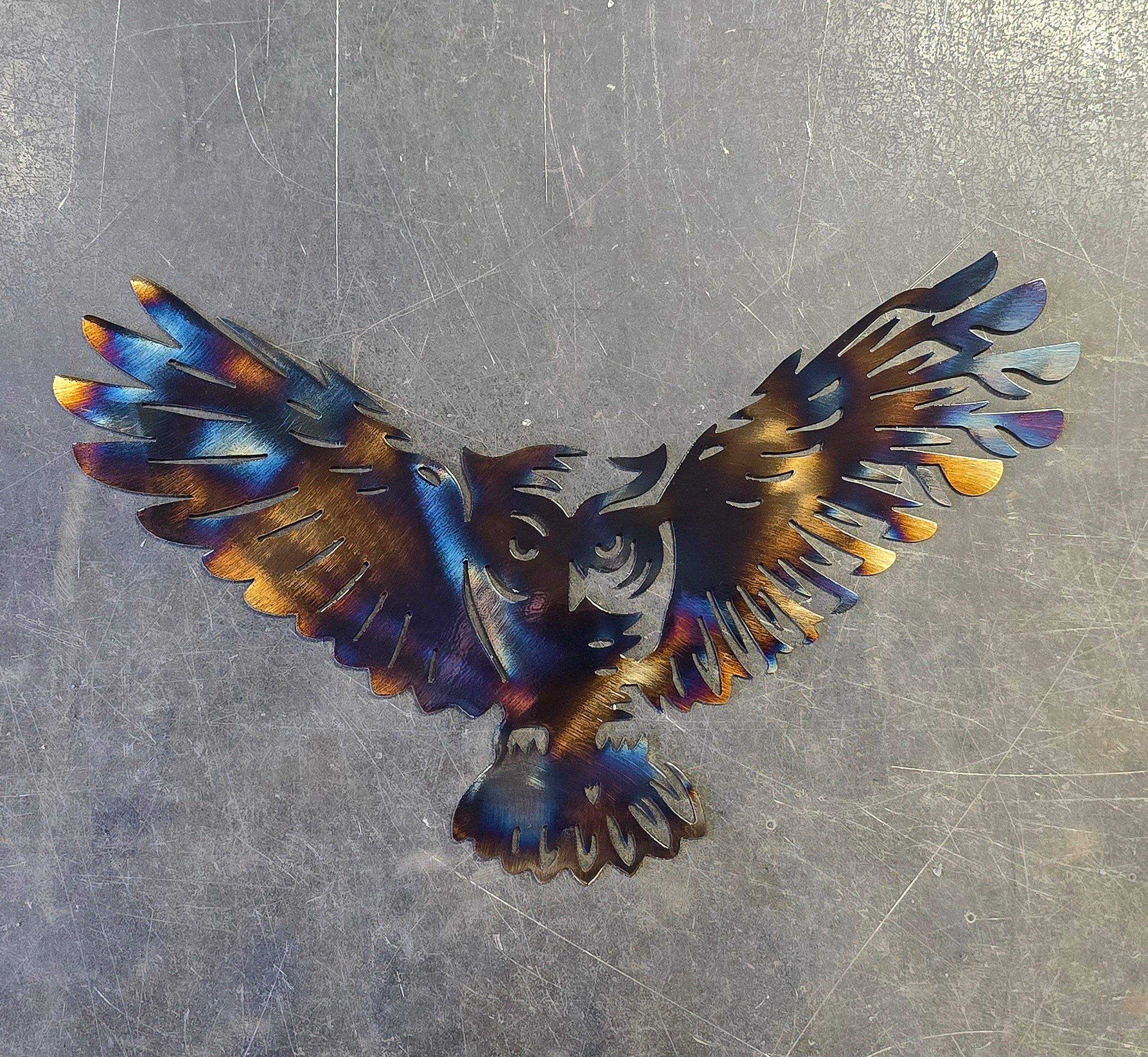 Owl Metal Art