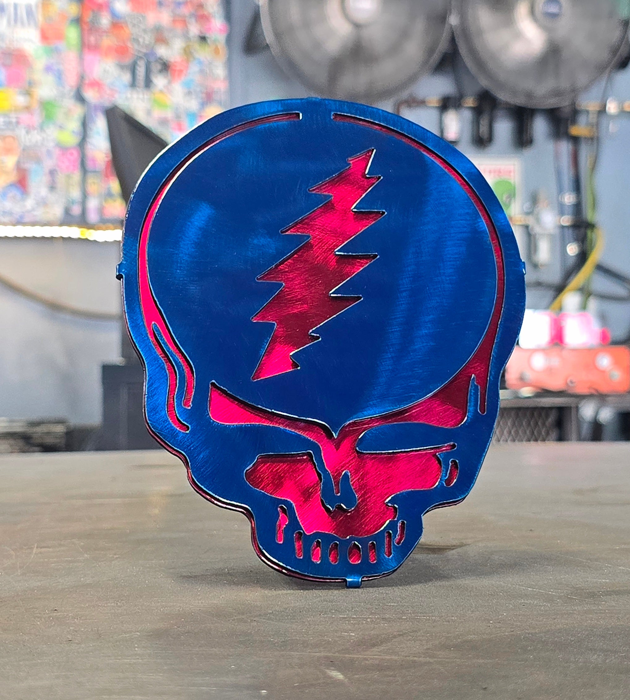 Grateful Dead Stealie Hitch Cover
