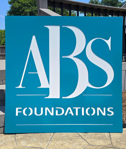 ABS Foundations lettering by Elite Metalworking