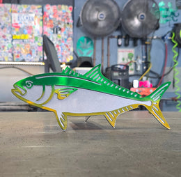 Kingfish Metal Hitch Cover made from powder coated steel