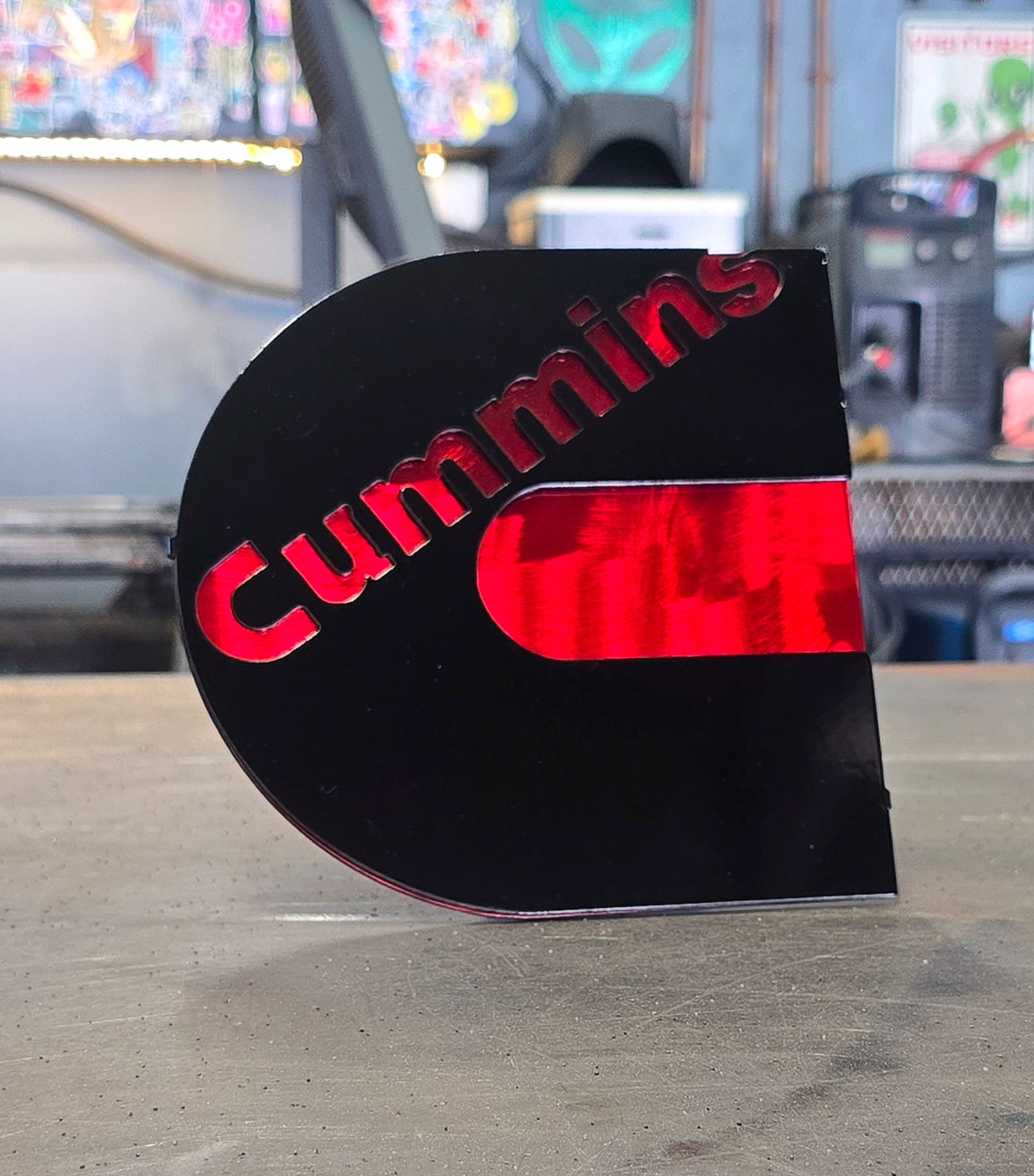 Cummins Logo Hitch Cover