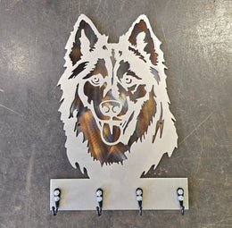 Husky Key & Leash Hanger