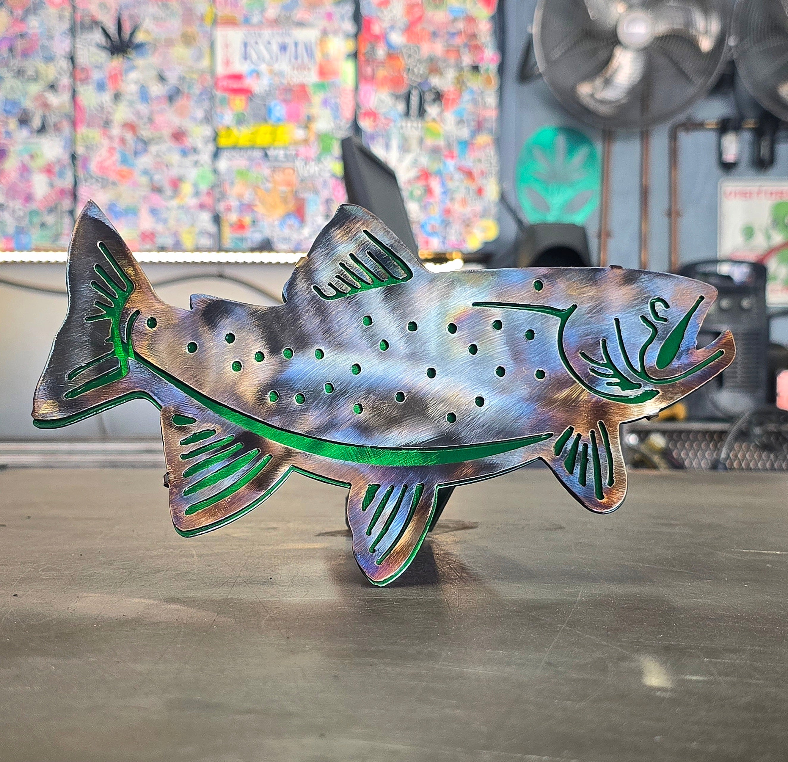 Heat Colored & Green Candy