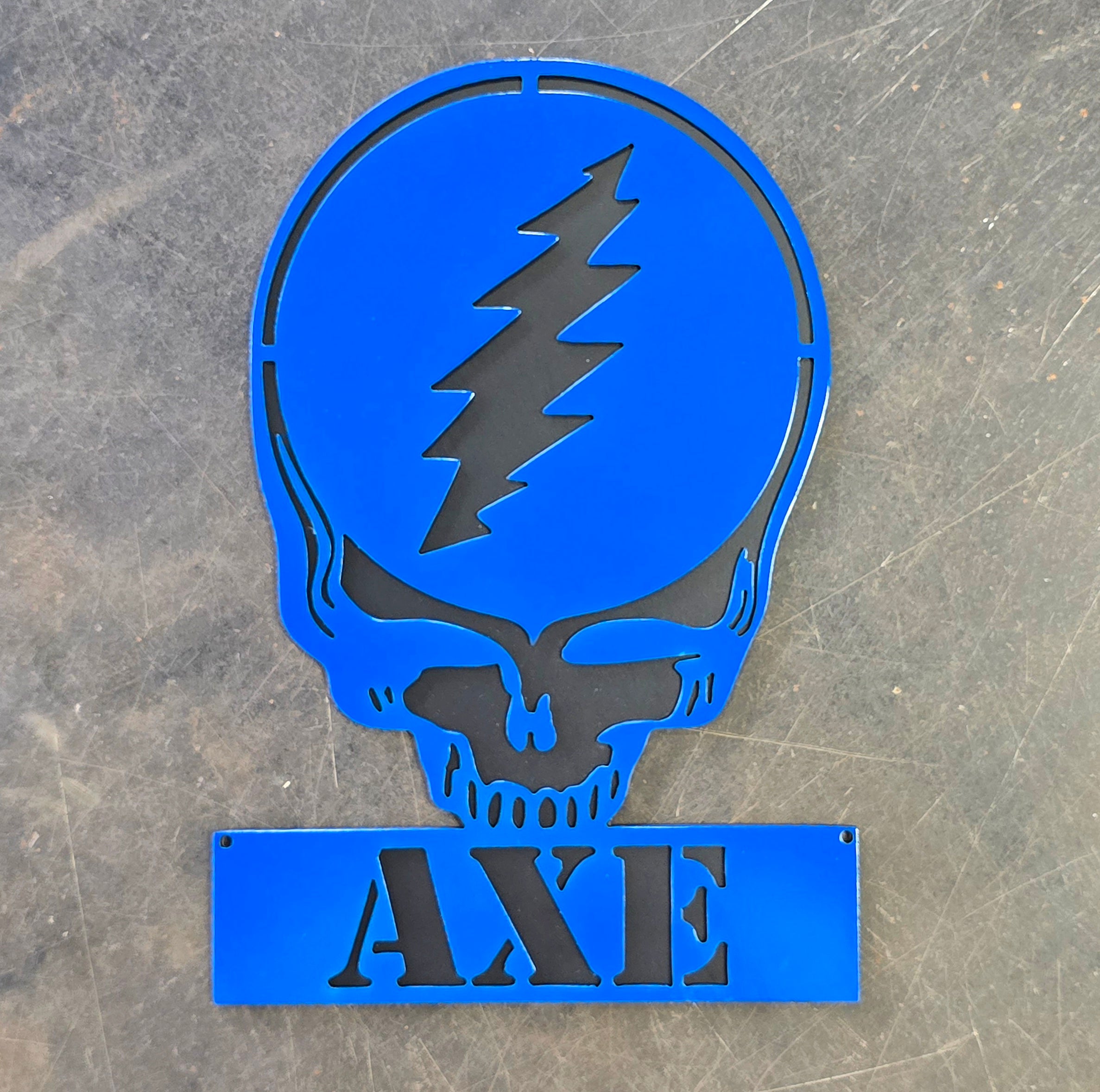 Grateful Dead Stealie Metal Art