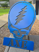 Grateful Dead Stealie Metal Art