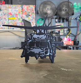 Blackhawk Helicopter Metal Hitch Cover