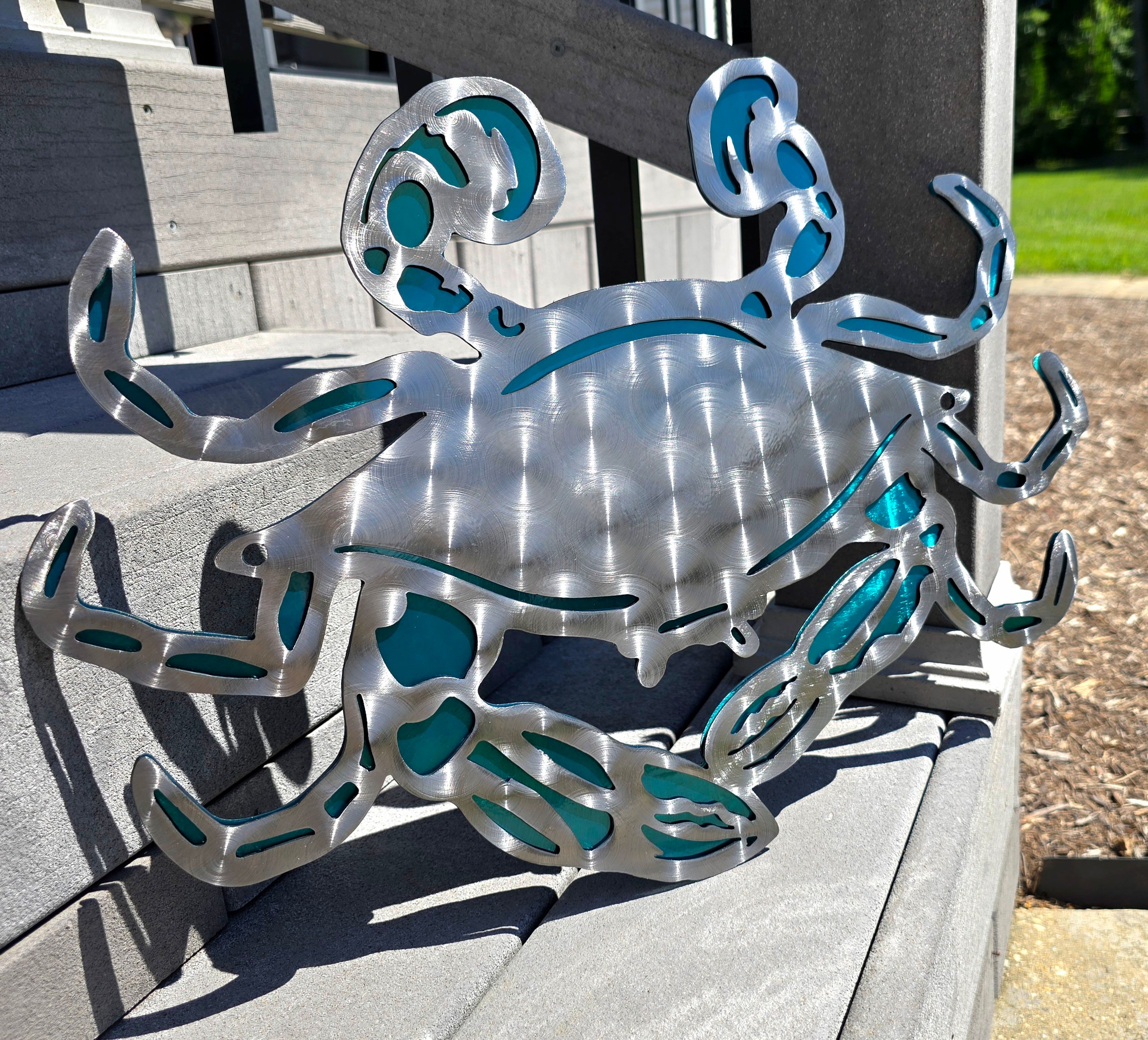 Blue Crab #1 Metal Art