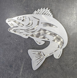 Walleye Metal Wall Art
