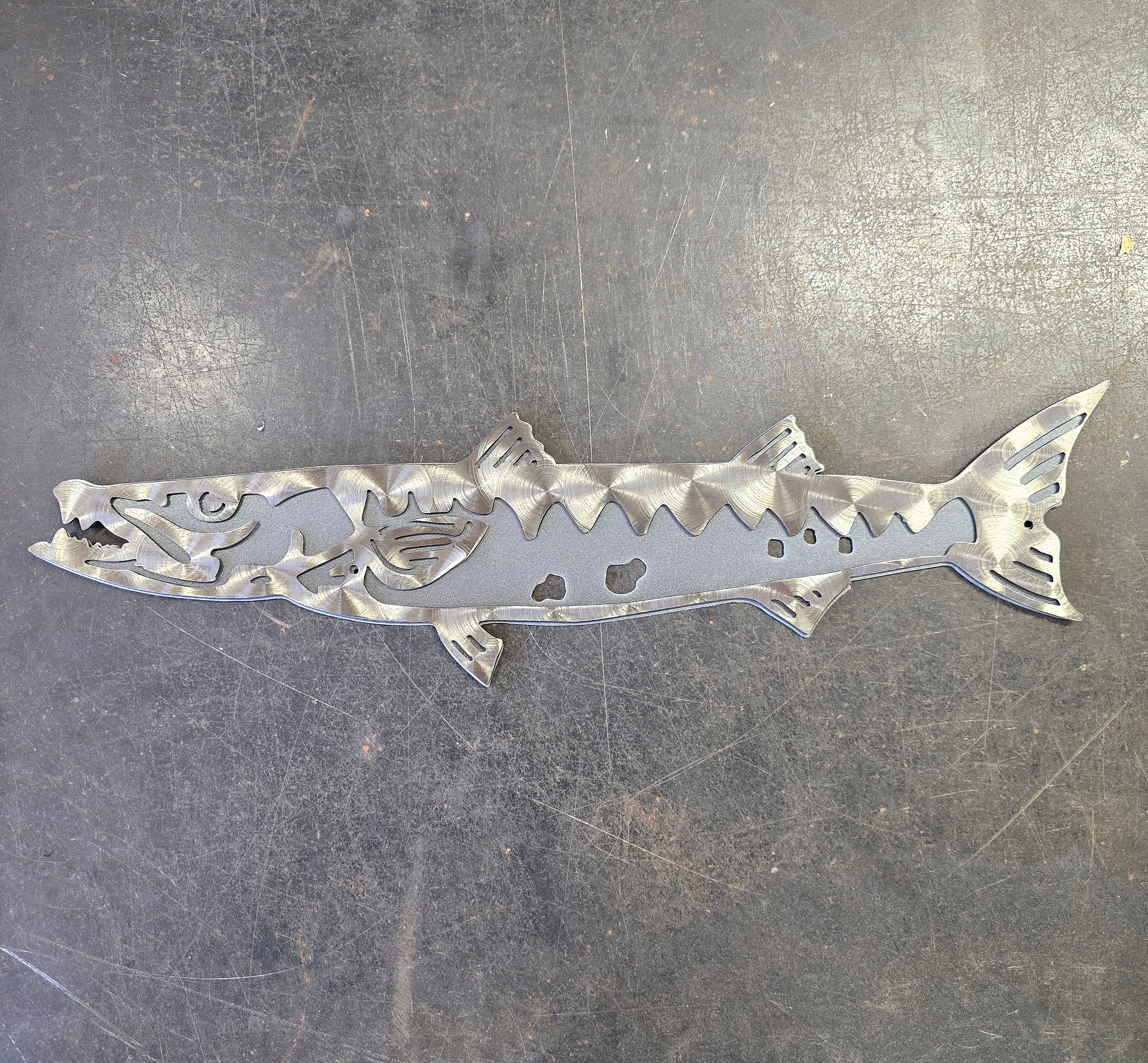 Custom Fishing Tournament Metal Trophies & Awards