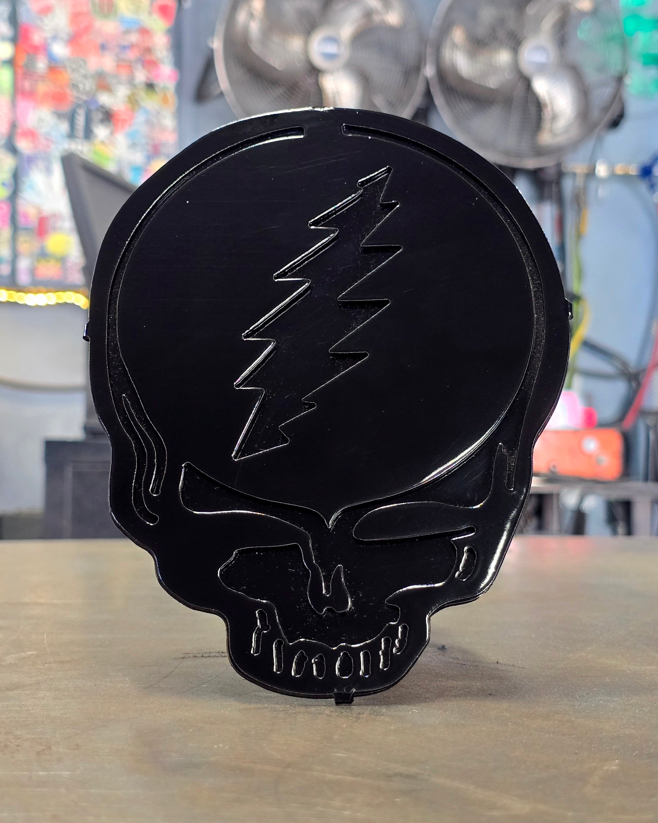 Grateful Dead Stealie Hitch Cover