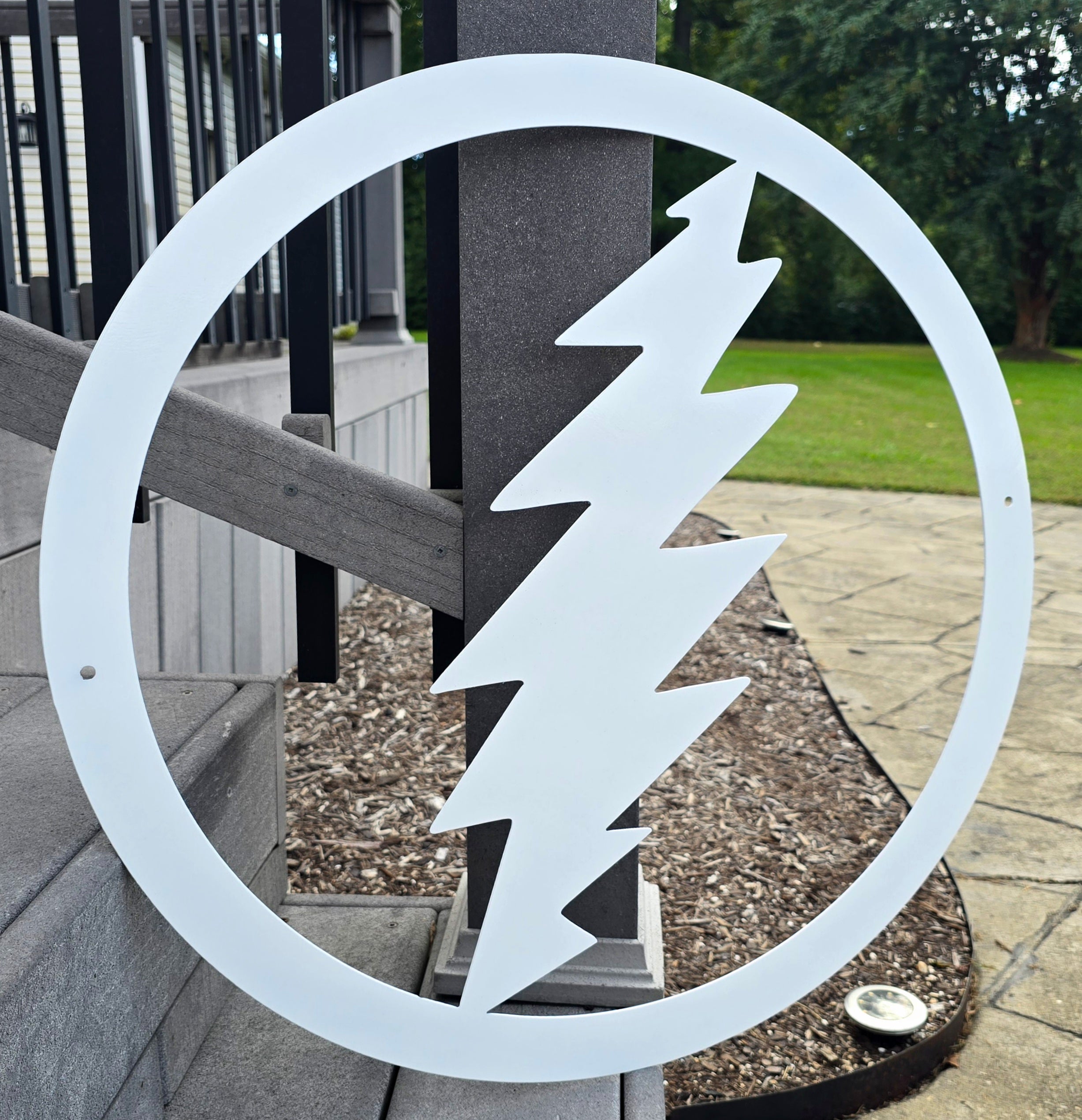Grateful Dead Bolt Metal Wall Art