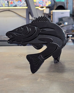 Walleye Metal Hitch Cover