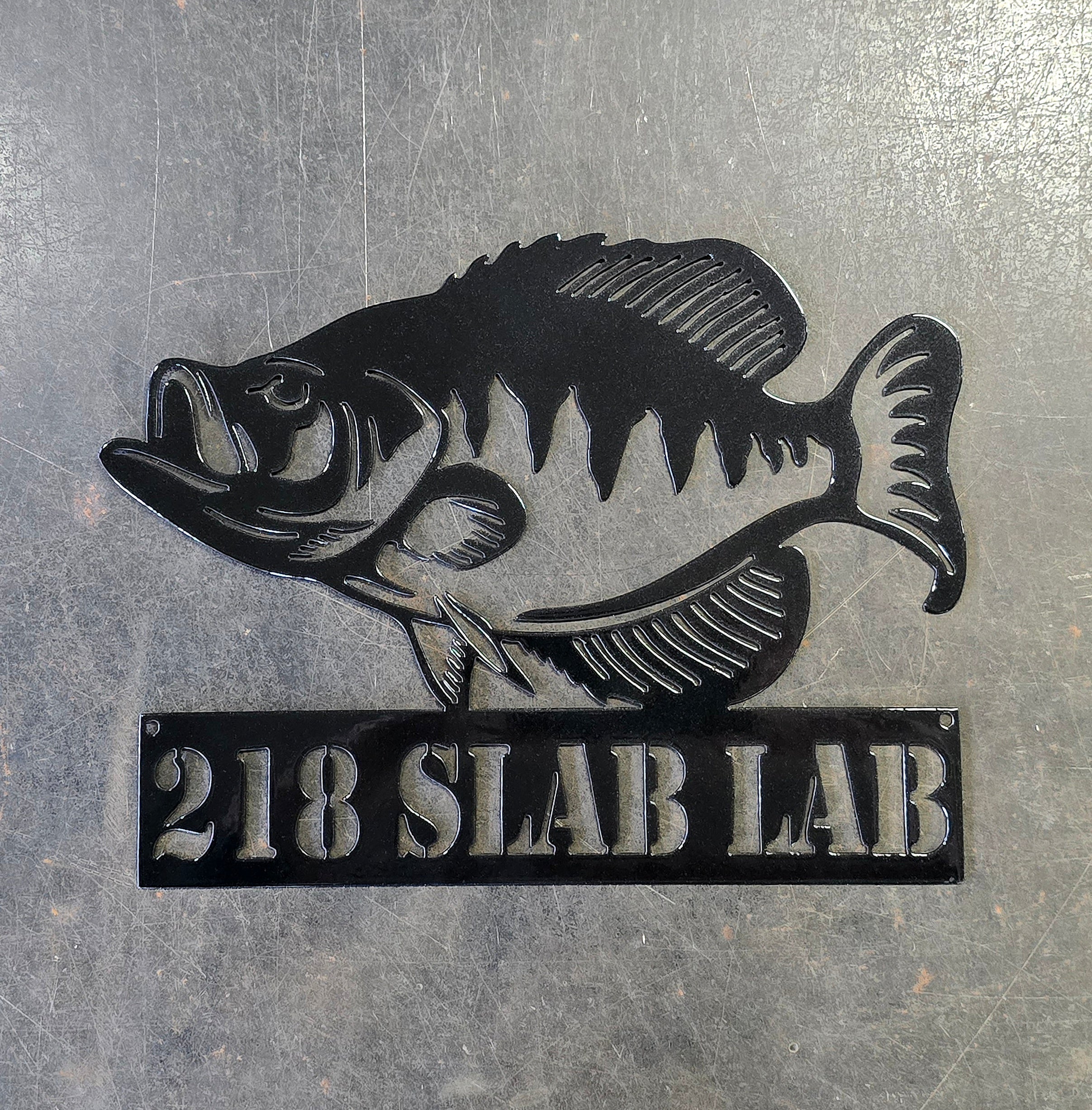 Crappie Metal Art