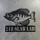 Crappie Metal Art