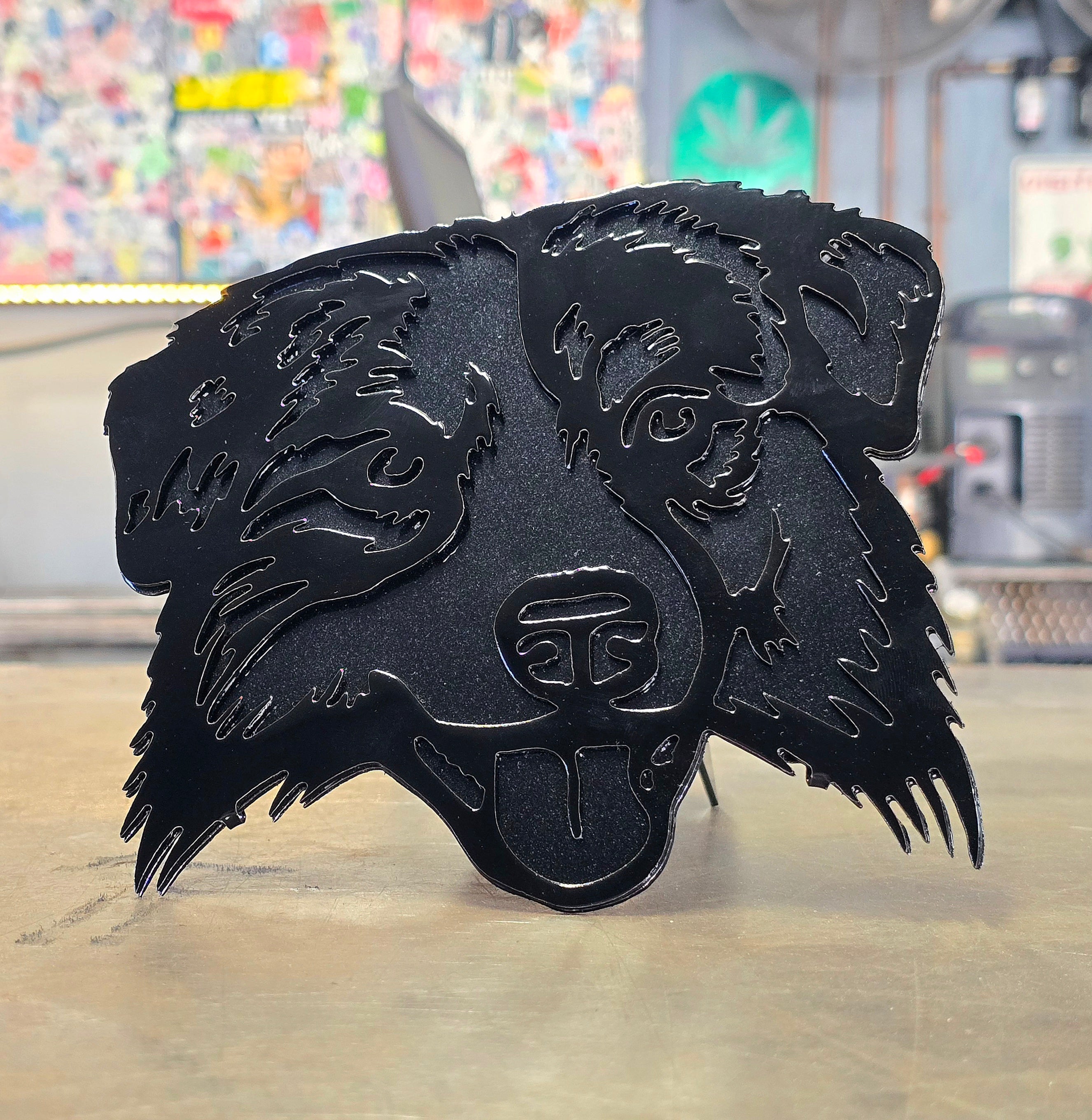 Black Metallic & Gloss Black