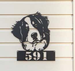 Bernese Mountain Dog Metal Wall Art