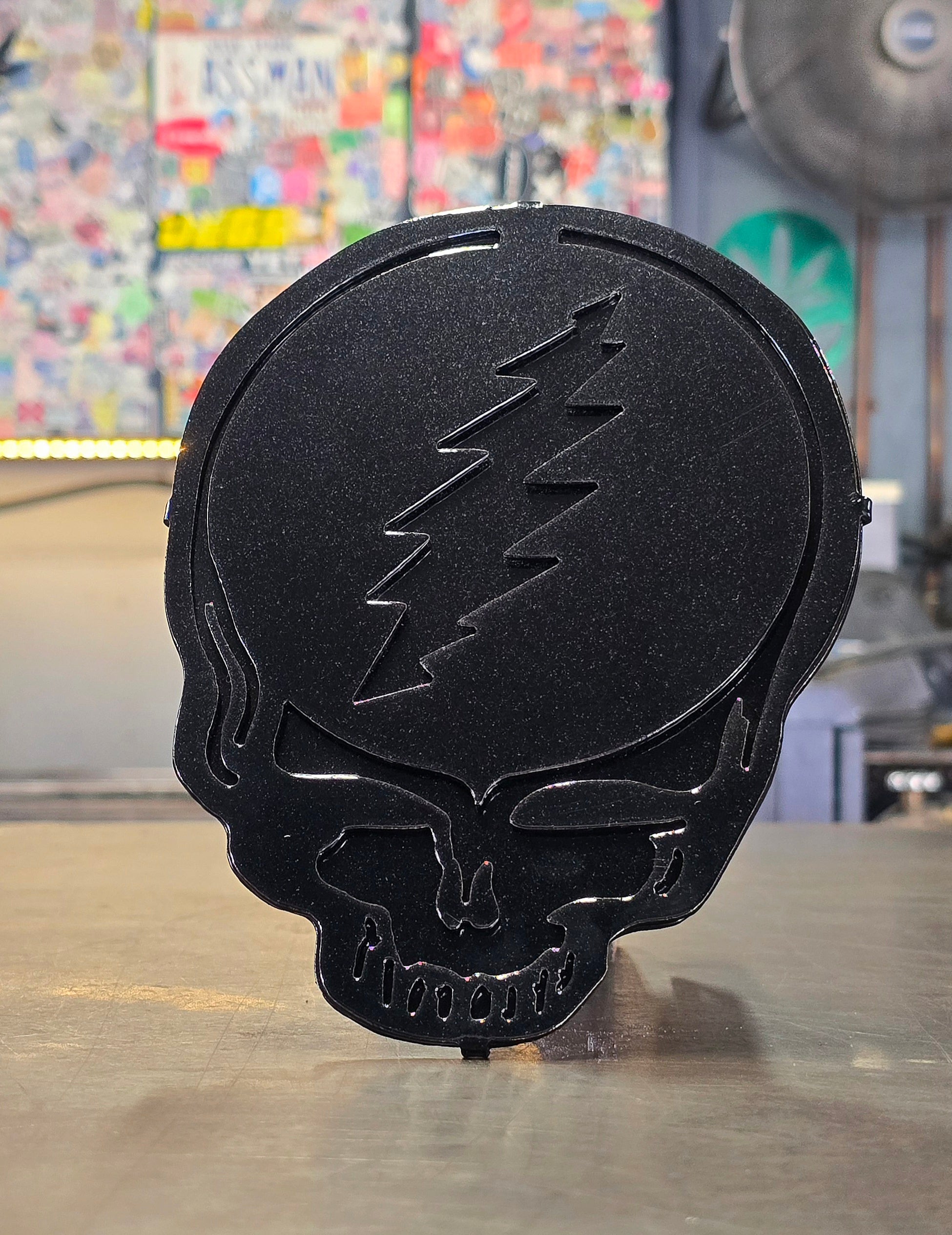 Grateful Dead Stealie Hitch Cover