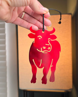 Bull Ornament