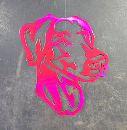 Doberman Pinscher Metal Wall Art