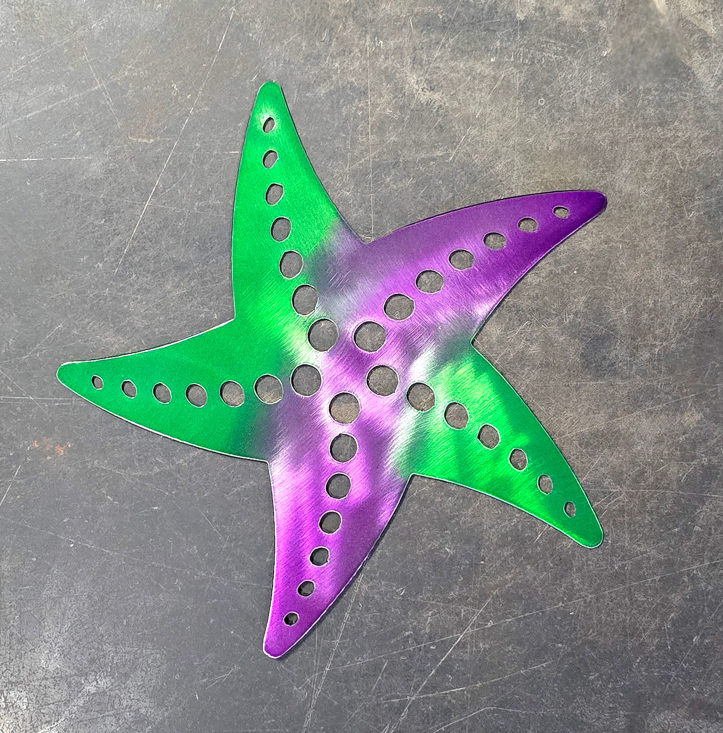 Starfish Metal Art